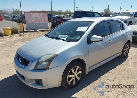 2012 Nissan Sentra 2.0 Sr from USA, damaged, VIN 3N1AB6APXCL735429